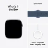 Часы Apple Watch S10 46mm Silver Aluminium Case/Denim SB M/L (MWWM3) изображение 3