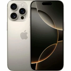 Apple iPhone 16 Pro 512GB, Natural Titanium, Натуральный, nano-SIM + e-SIM изображение 1