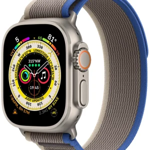 Умные часы Apple Watch Ultra 49 мм Titanium Case Blue/grey M/L изображение 1