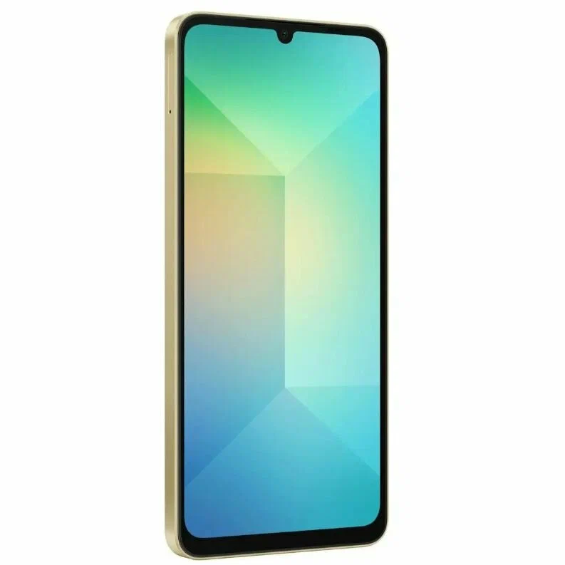 Смартфон Samsung Galaxy A06, 6/128Gb,2Nano-SIM, Gold/Золото, EU изображение 4