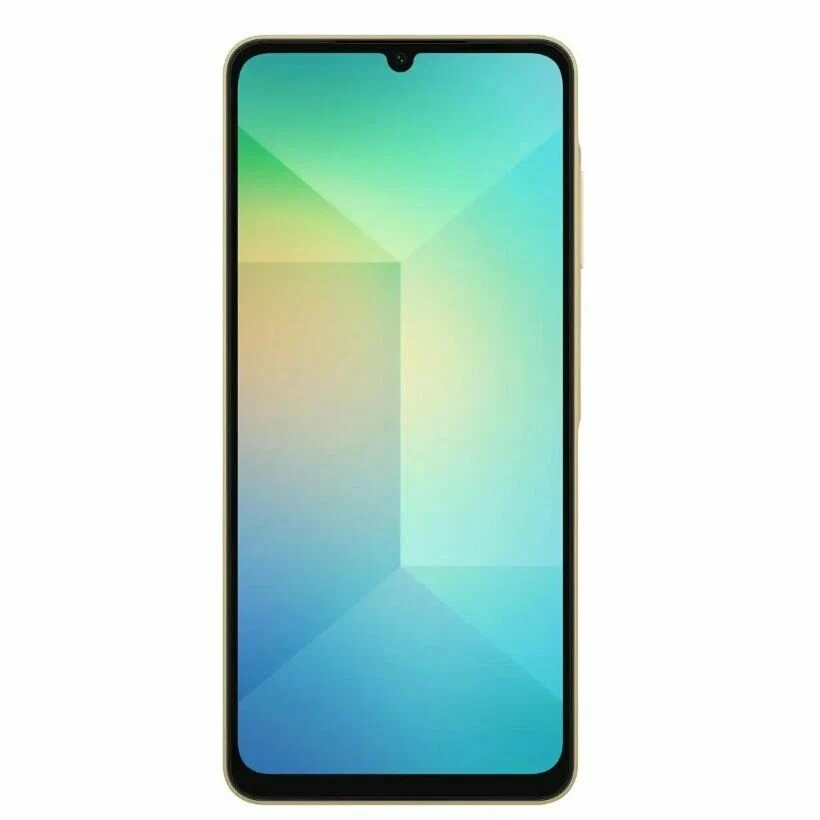 Смартфон Samsung Galaxy A06, 6/128Gb,2Nano-SIM, Gold/Золото, EU изображение 2