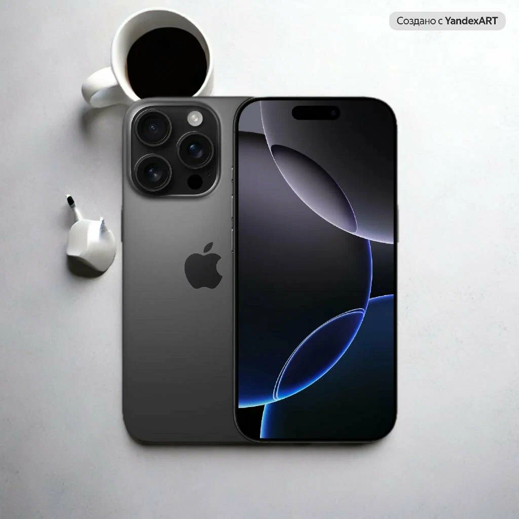 Смартфон Apple iPhone 16 Pro 256GB, 2 SIM-карты, черный, Titanium Black изображение 7