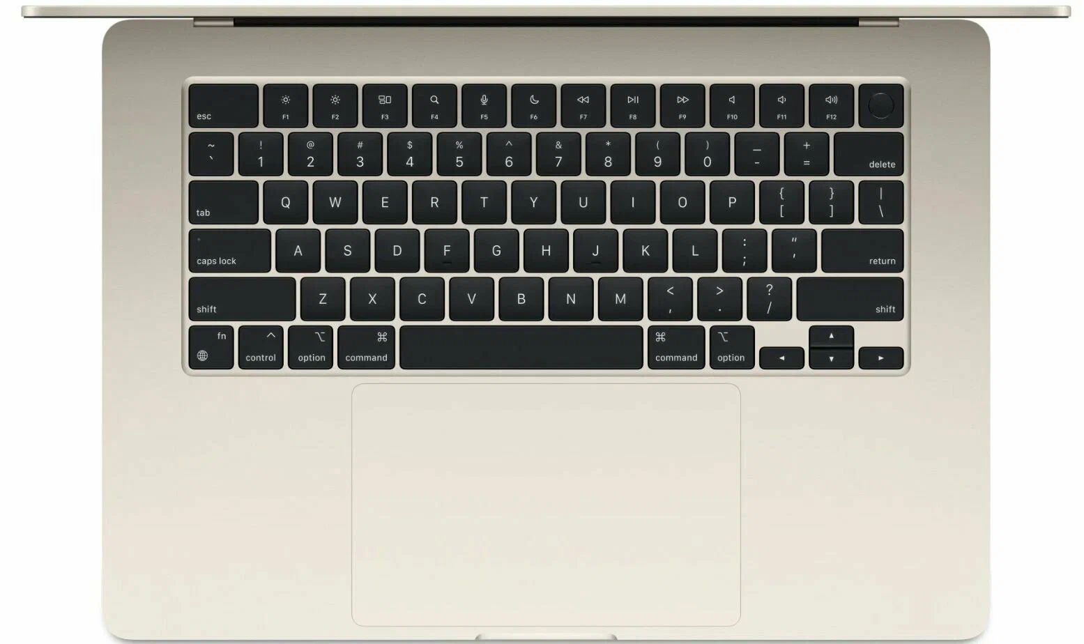 Ноутбук Apple MacBook Air 15 (2023), M2, 8/256Gb, SSD, (MQKU3), Starlight Сияющая Звезда Русская гравировка изображение 3