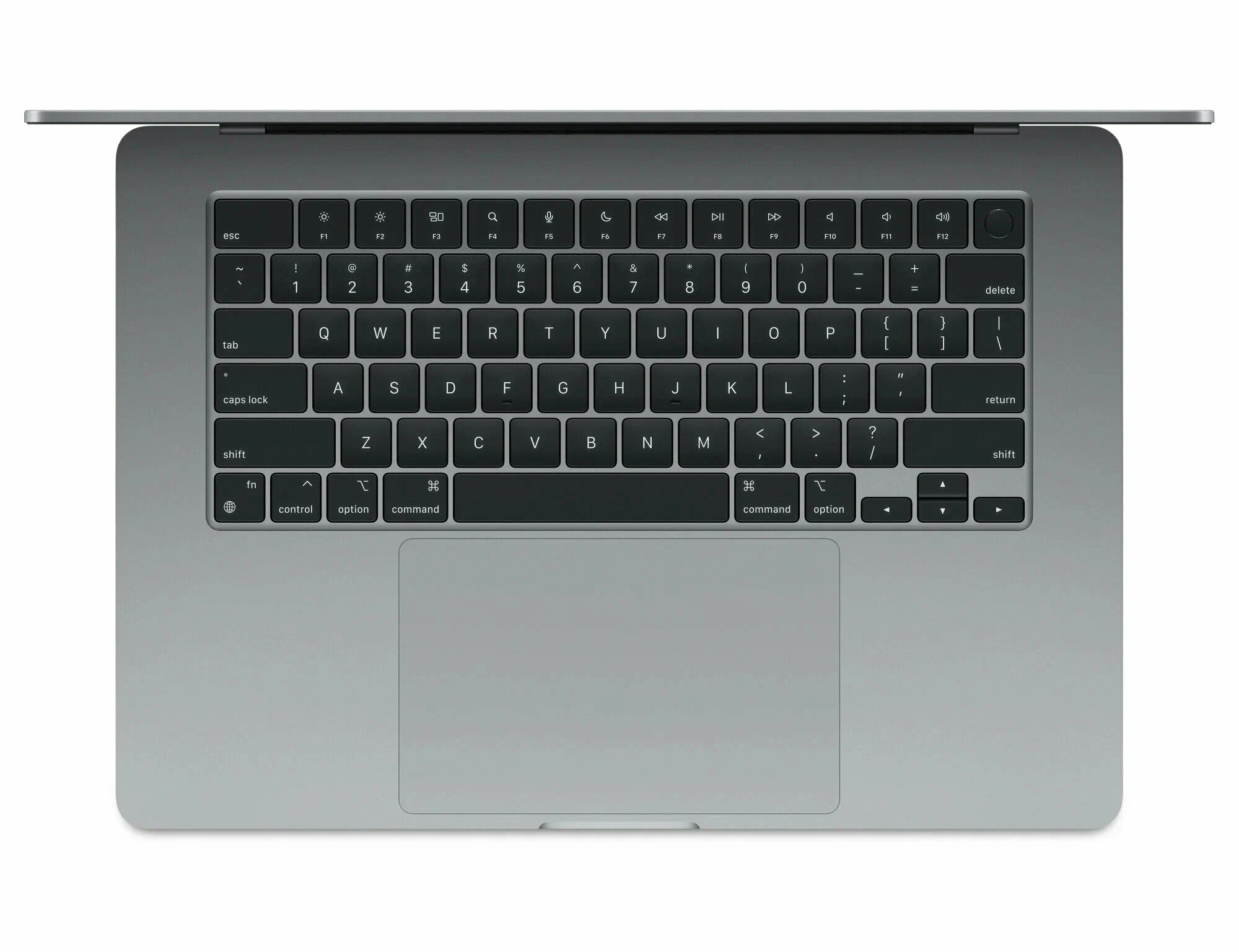 Apple MacBook Air 15 2024 2880x1864, Apple M3, 8/256, (MRYM3), space gray русская гравировка изображение 2