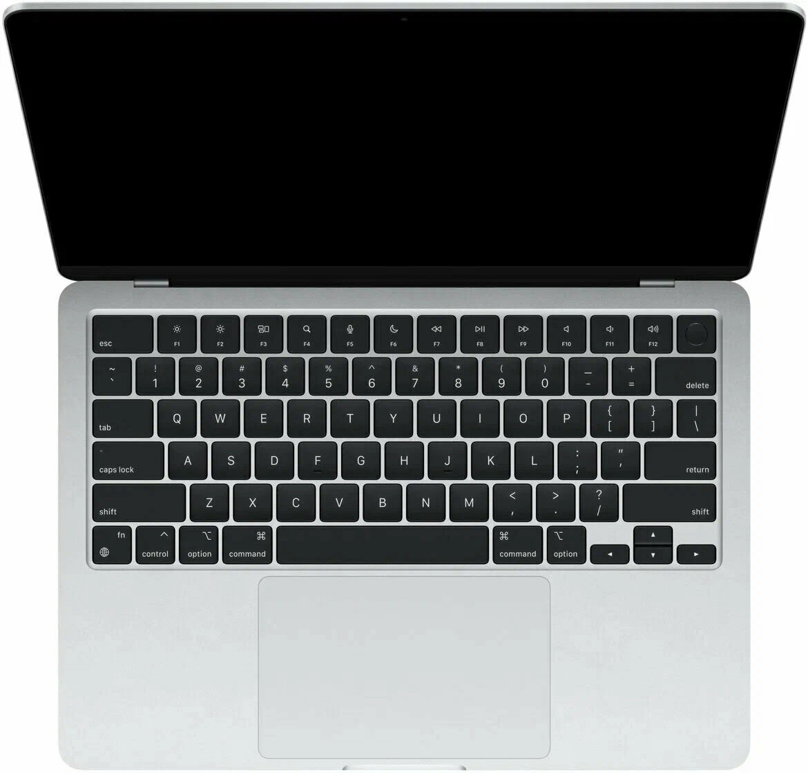 Apple MacBook Air 13 2022 M2 RAM 8ГБ, SSD 256ГБ, macOS, silver (MLXY3), русская клавиатура (гравировка) изображение 2