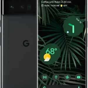Смартфон Google Pixel 6 Pro Stormy Black, 6,7", 12GB, 256GB, NFC, сканер отпечатков, изображение 1
