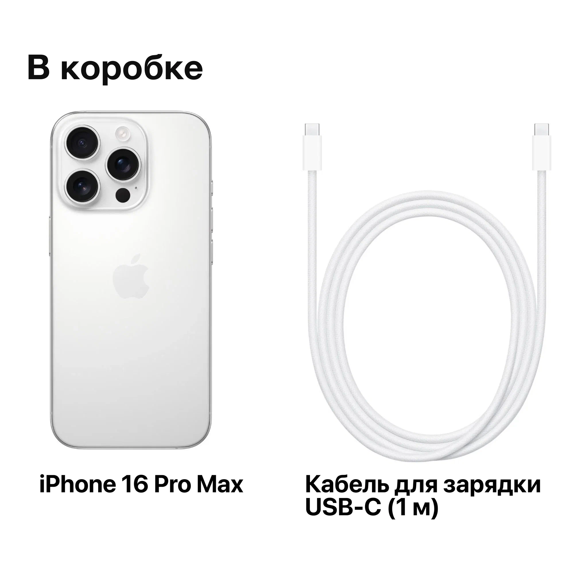 Смартфон Apple iPhone 16 Pro 256 Гб памяти, White Titanium (Белый) изображение 9