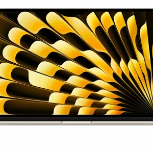 Ноутбук Apple MacBook Air 13" MRXT3 (M3 8-Core, GPU 8-Core, 8/256GB), «Сияющая звезда» | Starlight (RU раскладка/вилка) изображение 1