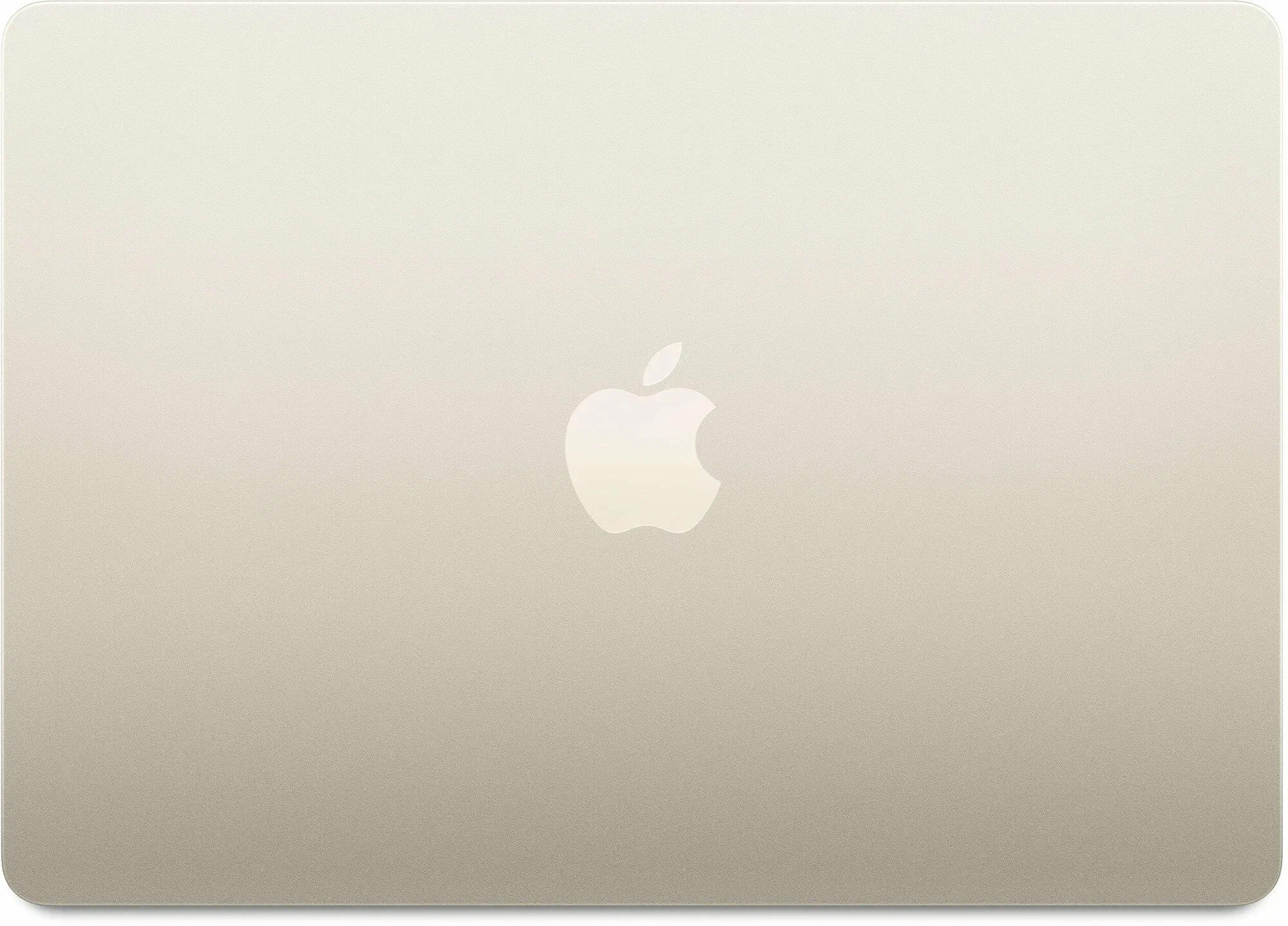 Ноутбук Apple MacBook Air 13" MRXT3 (M3 8-Core, GPU 8-Core, 8/256GB), «Сияющая звезда» | Starlight (RU раскладка/вилка) изображение 2