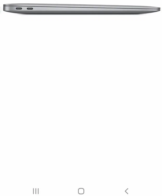 Ноутбук Apple MacBook Air Late 2020, M1, SSD, 256ГБ, 8ГБ RAM, Retina, серебристый изображение 3