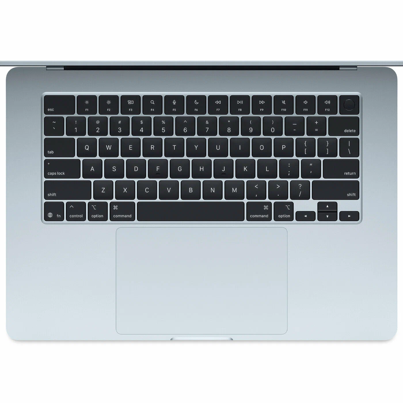 Ноутбук Apple MacBook Air 13 2025 M4 16/256GB Sky Blue. (MC6T4) (EU, RU) русская раскладка изображение 2