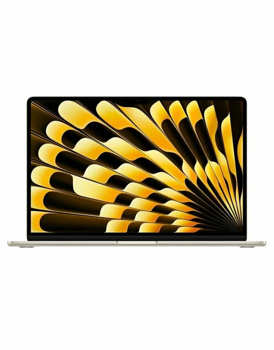 Ноутбук Apple MacBook Air 13 (2025), M4, 16/256Gb (MW0Y3), Starlight, английская раскладка изображение 1