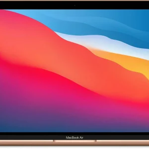 Ноутбук Apple MacBook Air (M1, 2020) 8 ГБ, 256 ГБ SSD, золотой MGND3 русская раскладка (гравировка) изображение 1