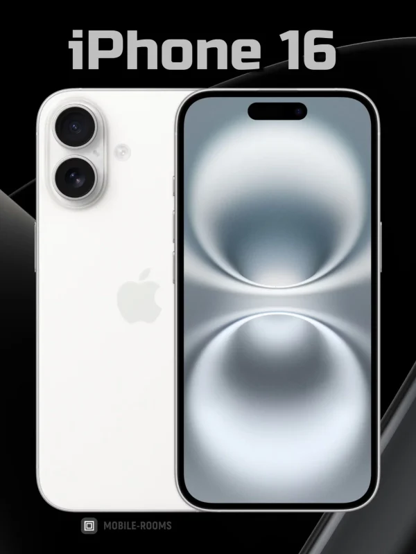 Смартфон Apple iPhone 16 128GB nano SIM + eSIM White (белый) изображение 1