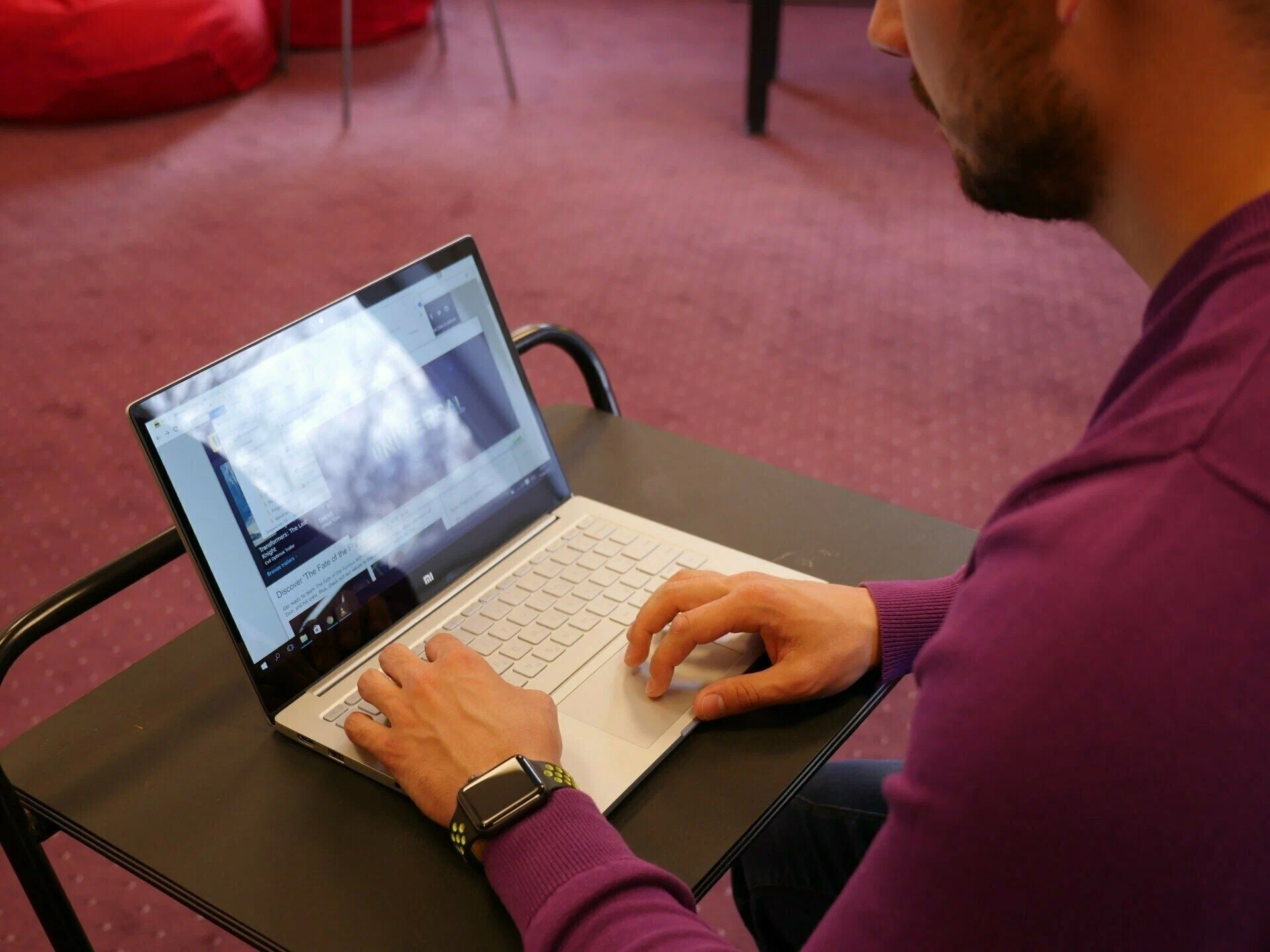 Ноутбук Apple MacBook Air 13 M1 8Gb/256GB 2020 (MGND3) Gold/золотой, английская раскладка изображение 10