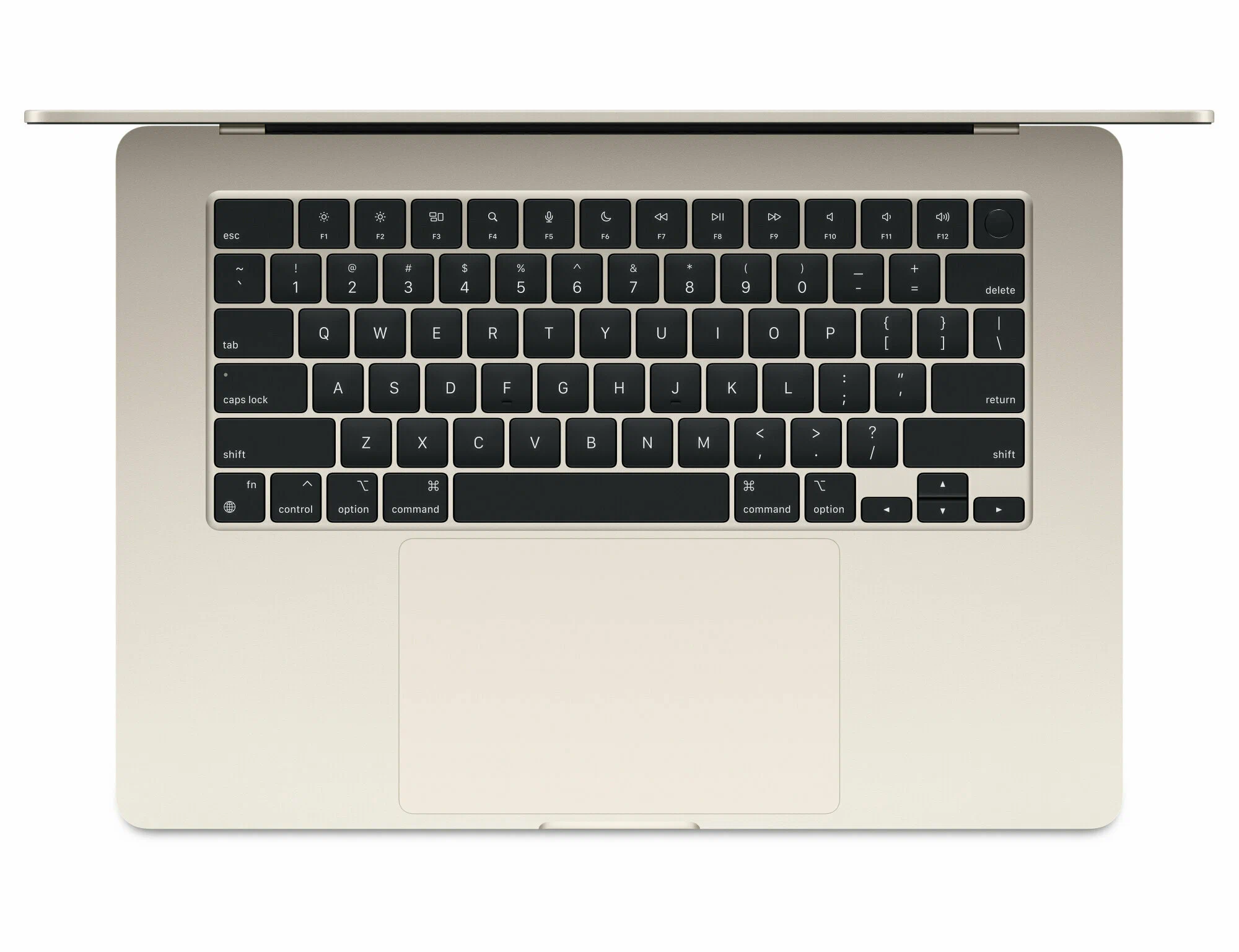 Ноутбук Apple MacBook Air 15 M4 16/512 2025 (MW1K3) Starlight (EU, RU) русская раскладка изображение 2