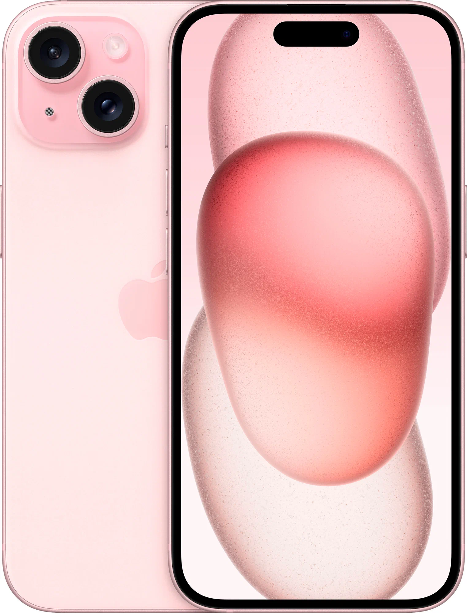 Смартфон Apple iPhone 15 256 GB, Dual: nano SIM + eSIM, Pink (розовый) EU изображение 1