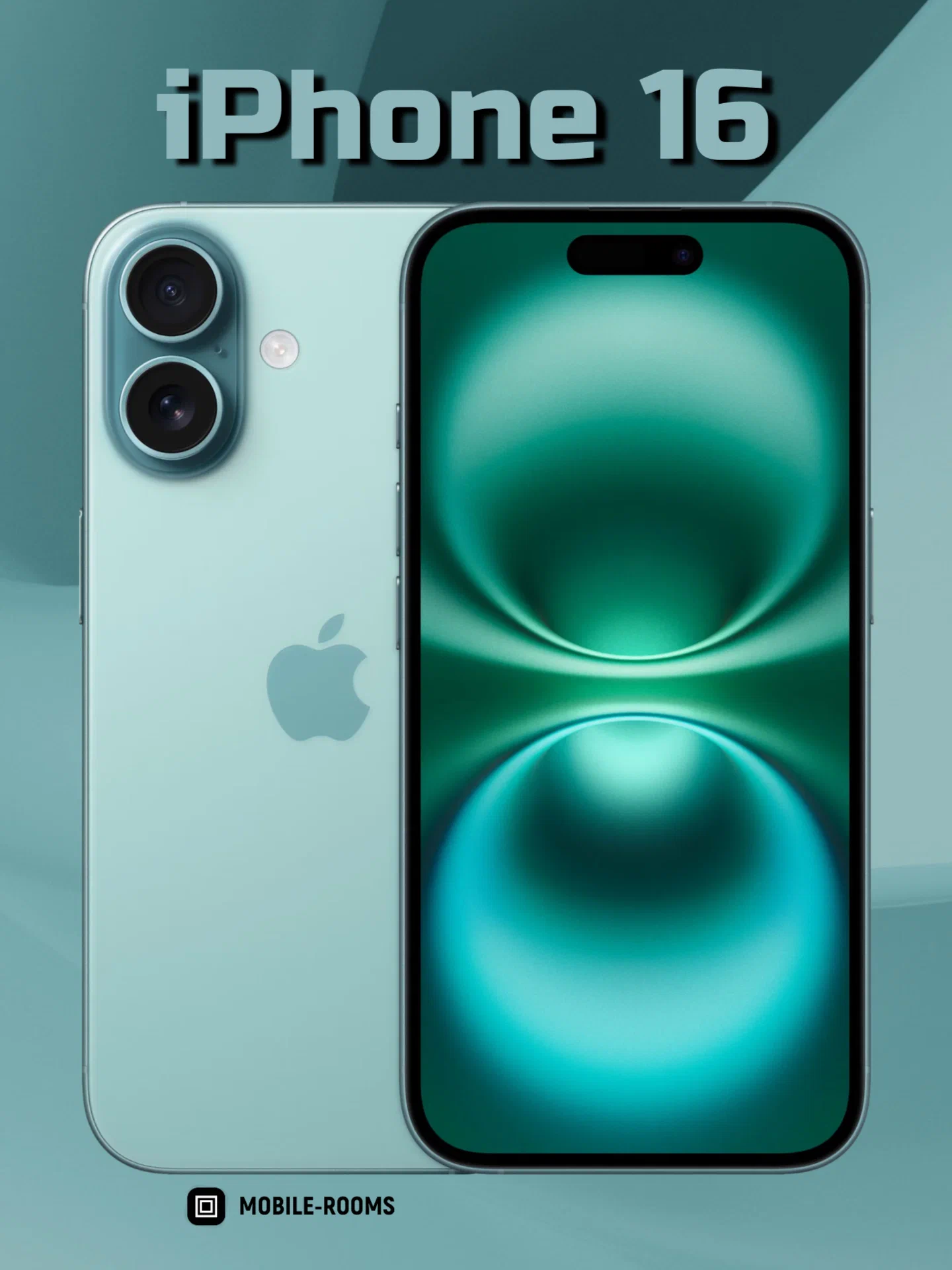 Смартфон Apple iPhone 16 128GB Teal (зеленый) nano SIM + eSIM EU изображение 1