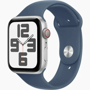 Умные Часы Apple watch SE2 40 (2024) Silver (Серебренный) Al. Blue Cloud M/L (MXED3) Тип стекла устойчивое к царапинам изображение 1