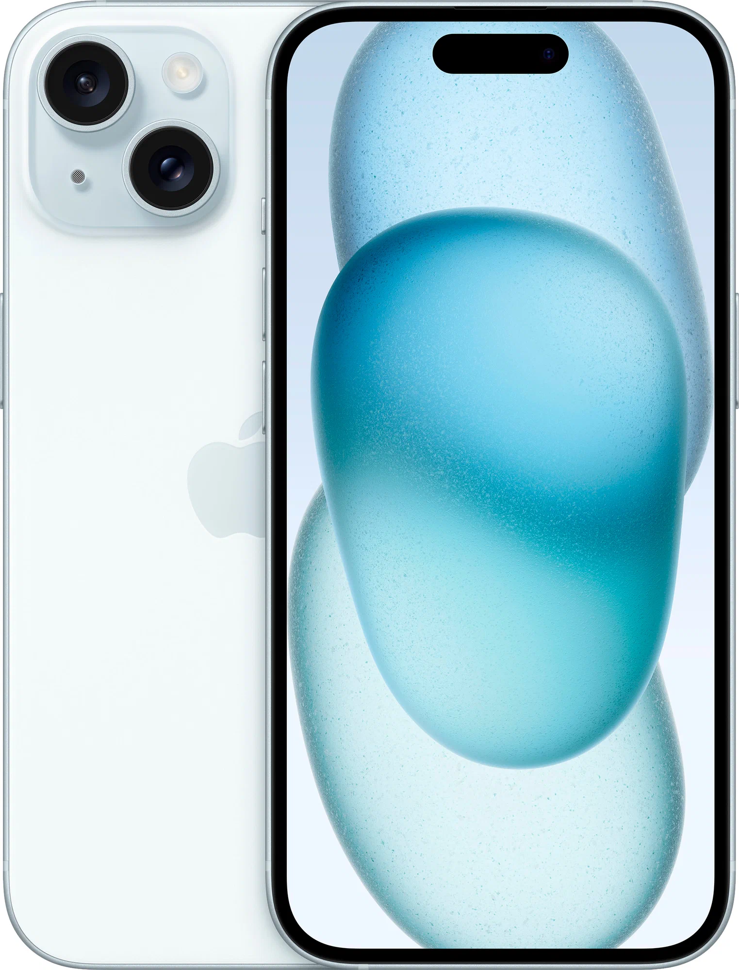 Смартфон Apple iPhone 15 256 ГБ, 6.1 OLED, A16 Bionic, 48 МП, Dual nano SIM + eSIM, голубой (blue) EU изображение 1