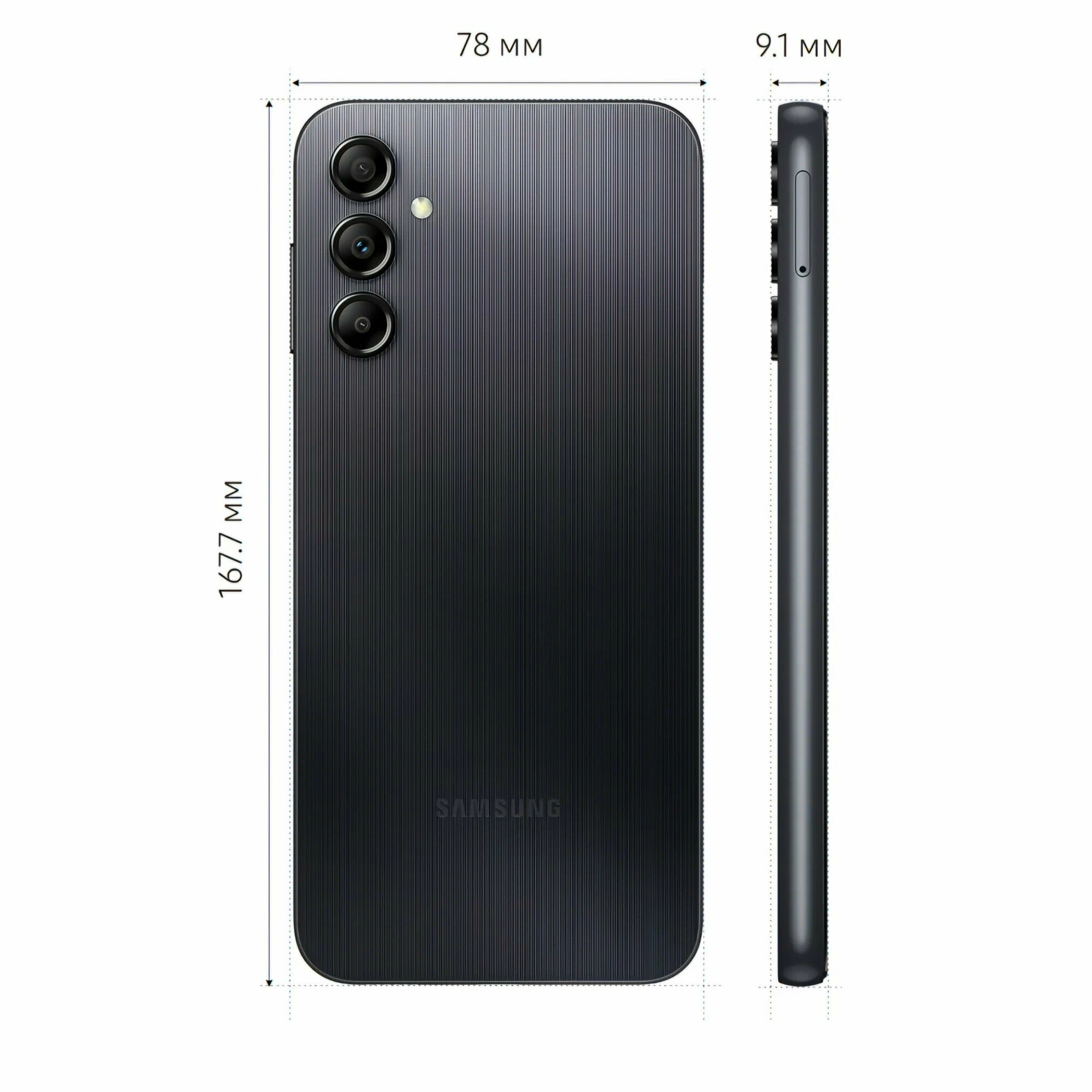 Смартфон Samsung A14 4/128Gb Black (Черный), Глобальная версия изображение 4