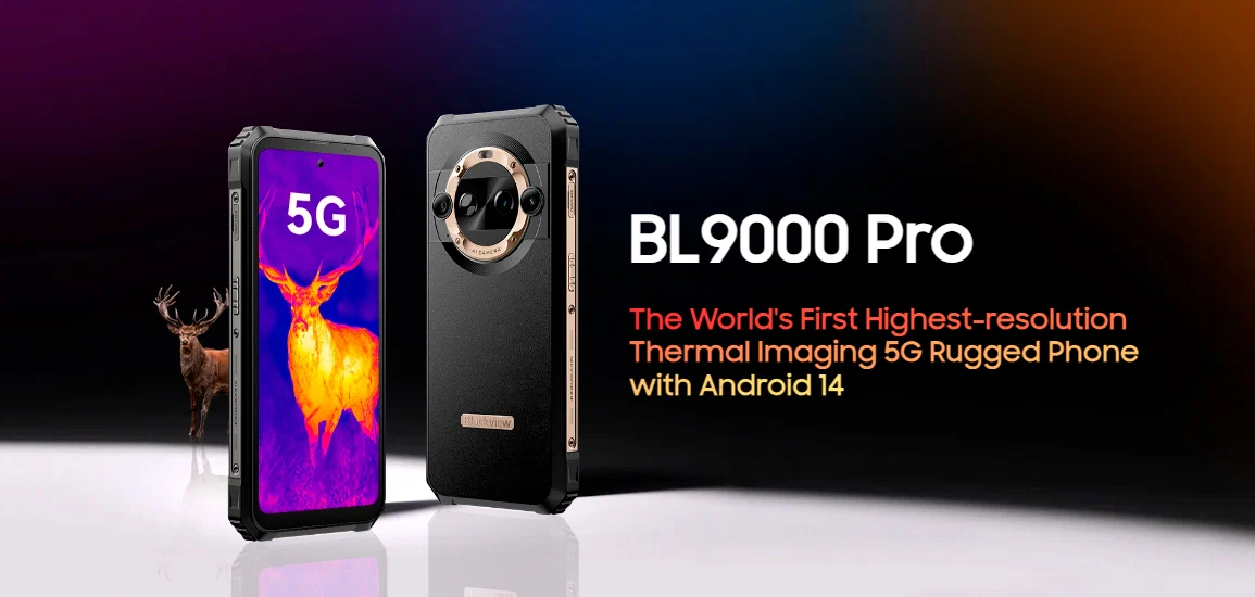 Смартфон Blackview BL9000 Pro 12/512 ГБ Global, Dual nano SIM, black изображение 7