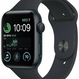 Умные часы Apple Watch Series SE2 (2024) 40 mm Midnight aluminium (цвет "темная ночь") ремешок S/M изображение 1