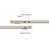MacBook Air 15" (M3/16/256) MC9F4 Starlight (англ. клавиатура) изображение 4