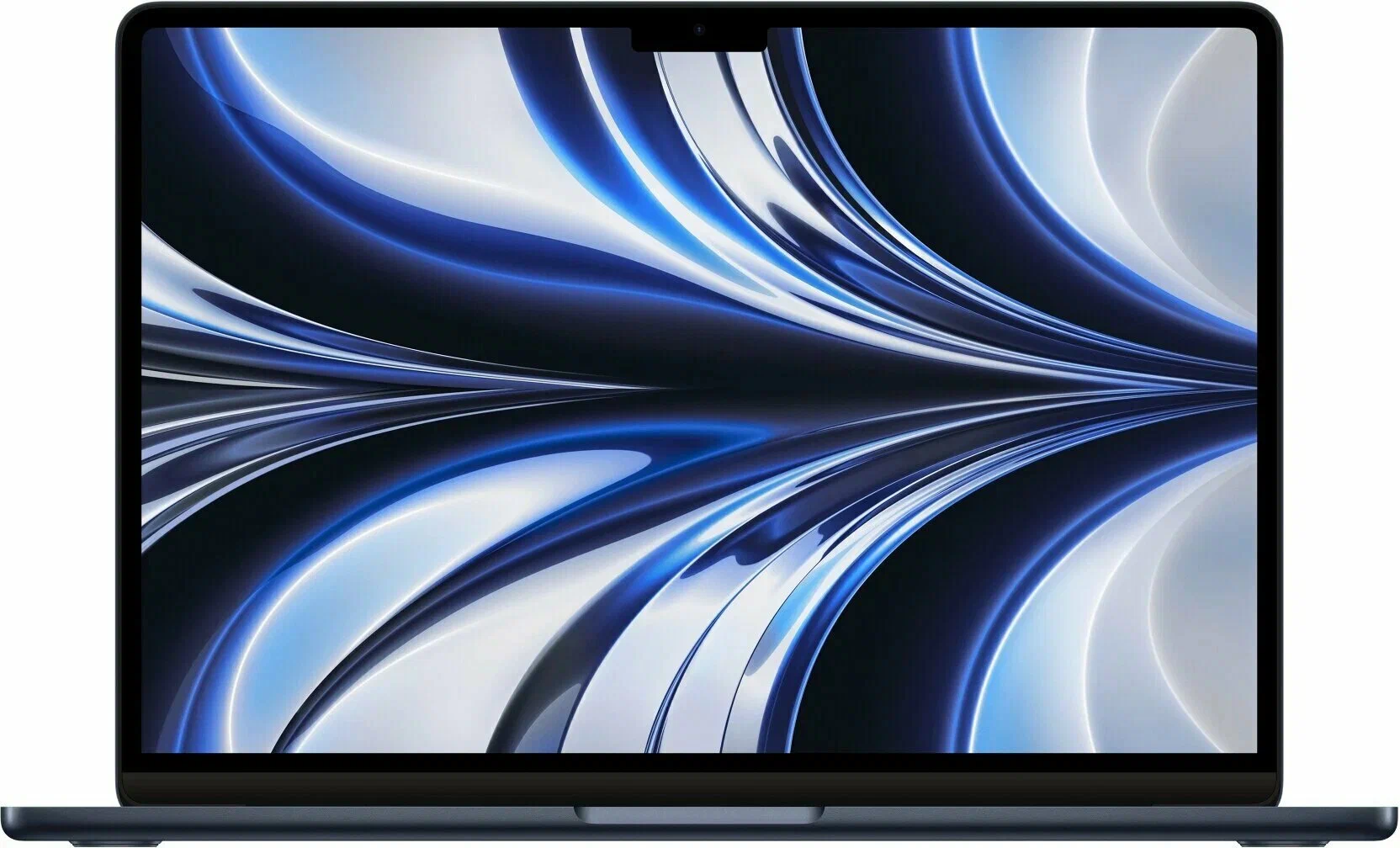 Apple Ноутбук MacBook Air 13 M2, 16/256GB, Midnight, ( Тёмная Ночь ) MC7X4 английская раскладка изображение 1