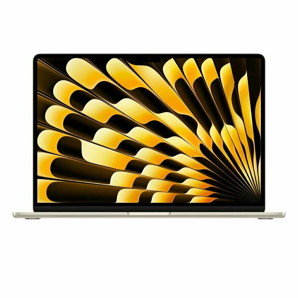 Ноутбук Apple Macbook Air 13 (2022) M2, 16/256 ГБ, MC7W4, Starlight/сияющая звезда, английская раскладка клавиатуры изображение 1