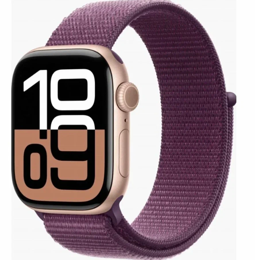 Часы Apple watch S10 42 Rose Gold Al Plum SL MWWK3, Тип стекла устойчивое к царапинам изображение 1