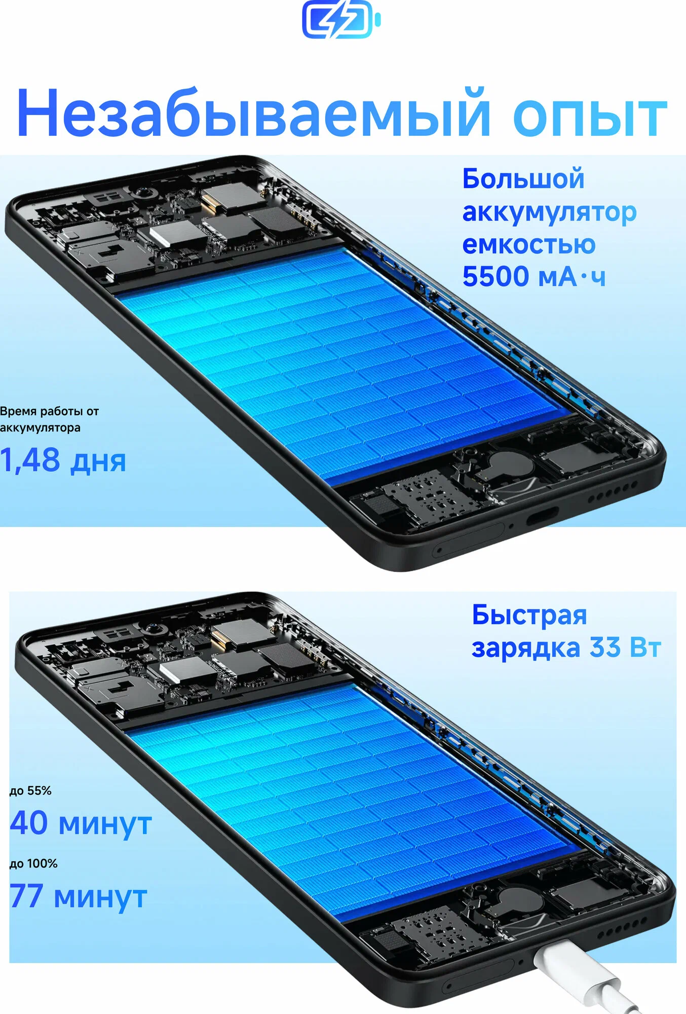 Смартфон Redmi Note 14 8/256Gb Lime Green, 4G, NFС, Dual nano SIM изображение 25