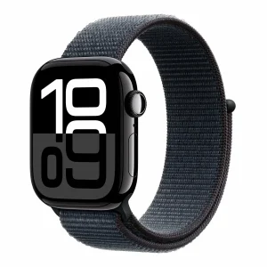 Часы Apple Watch S10 42mm Jet Black Aluminium Case/Ink SL MWWG3LW/A изображение 1