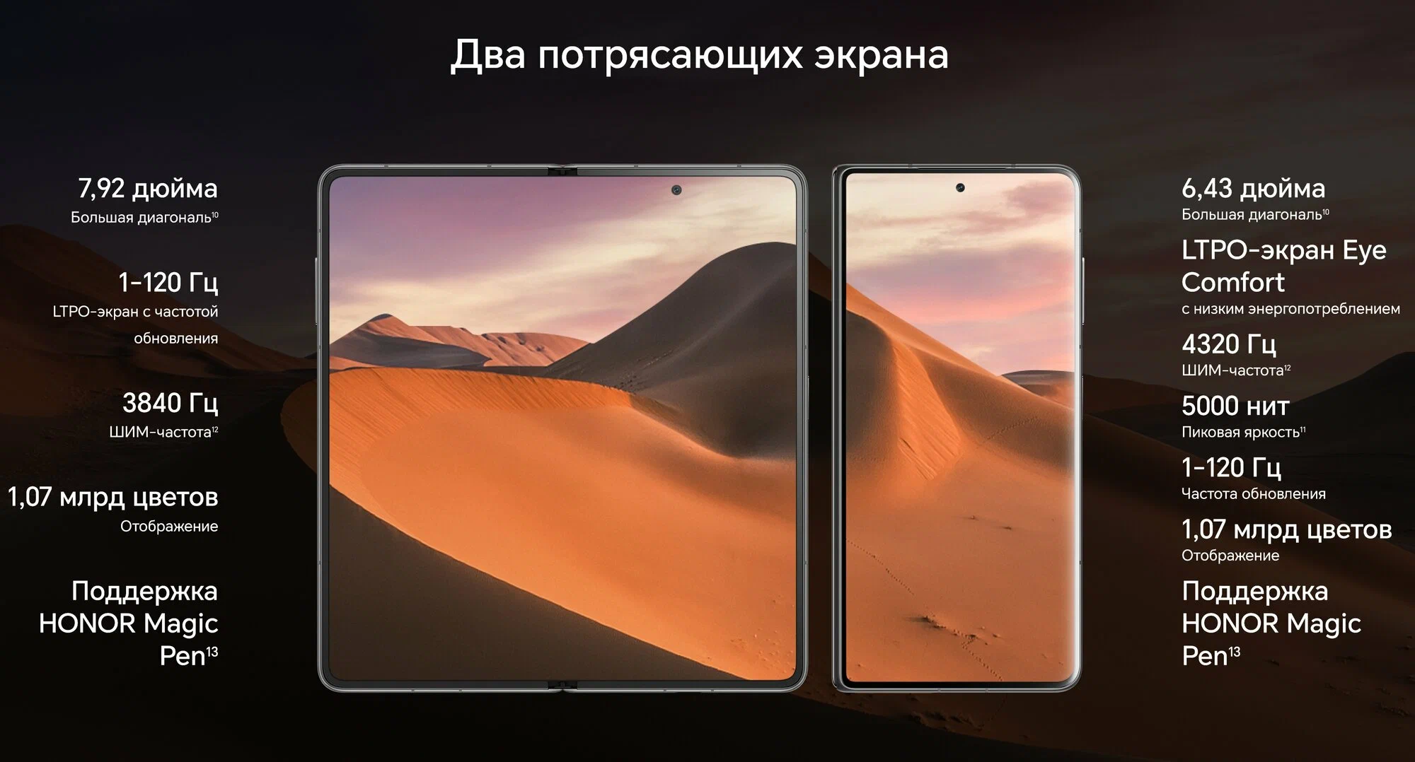 Смартфон HONOR Magic V3 12/512 ГБ Global для РФ, Dual nano SIM, Black изображение 15