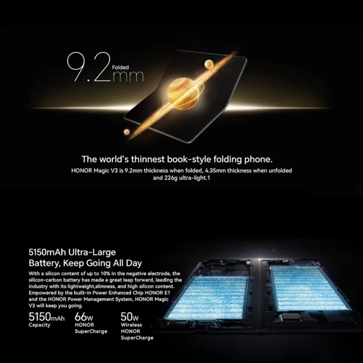 Смартфон HONOR Magic V3 12/512 Гб Global для РФ, Dual nano SIM, Reddish Brown изображение 6