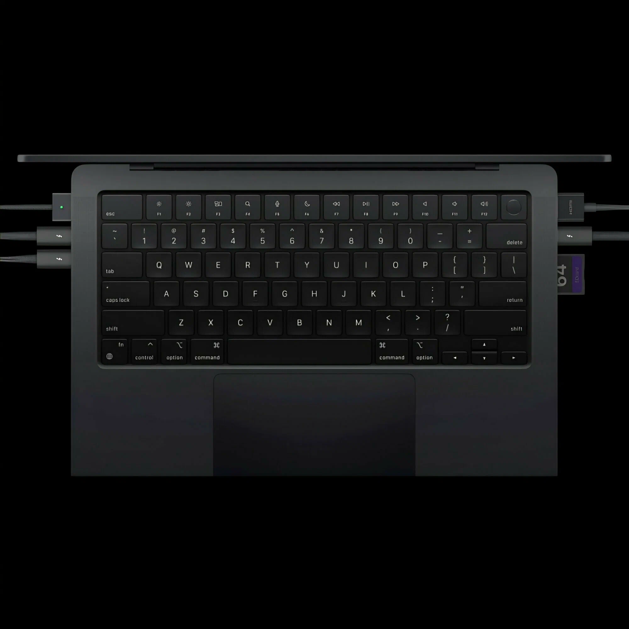 Ноутбук Apple MacBook Pro 16 2024 M4 Pro, 48GB 512GB, MX2U3 Silver, английская раскладка изображение 7