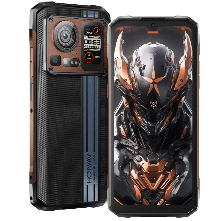 Защищенный смартфон HOTWAV Cyber 15 12+12/256Гб, Bronzed Gold, 200 MP, 6.6" FHD + 120 Гц, Ночная камера. Гарантия 1 год. изображение 1