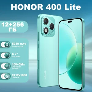 Смартфон Honor 400 Lite 12/256 GB, Green, зеленый, Dual nano SIM изображение 1