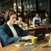 Беспроводные наушники Sony WH-1000XM4 накладные Global, blue синий изображение 27