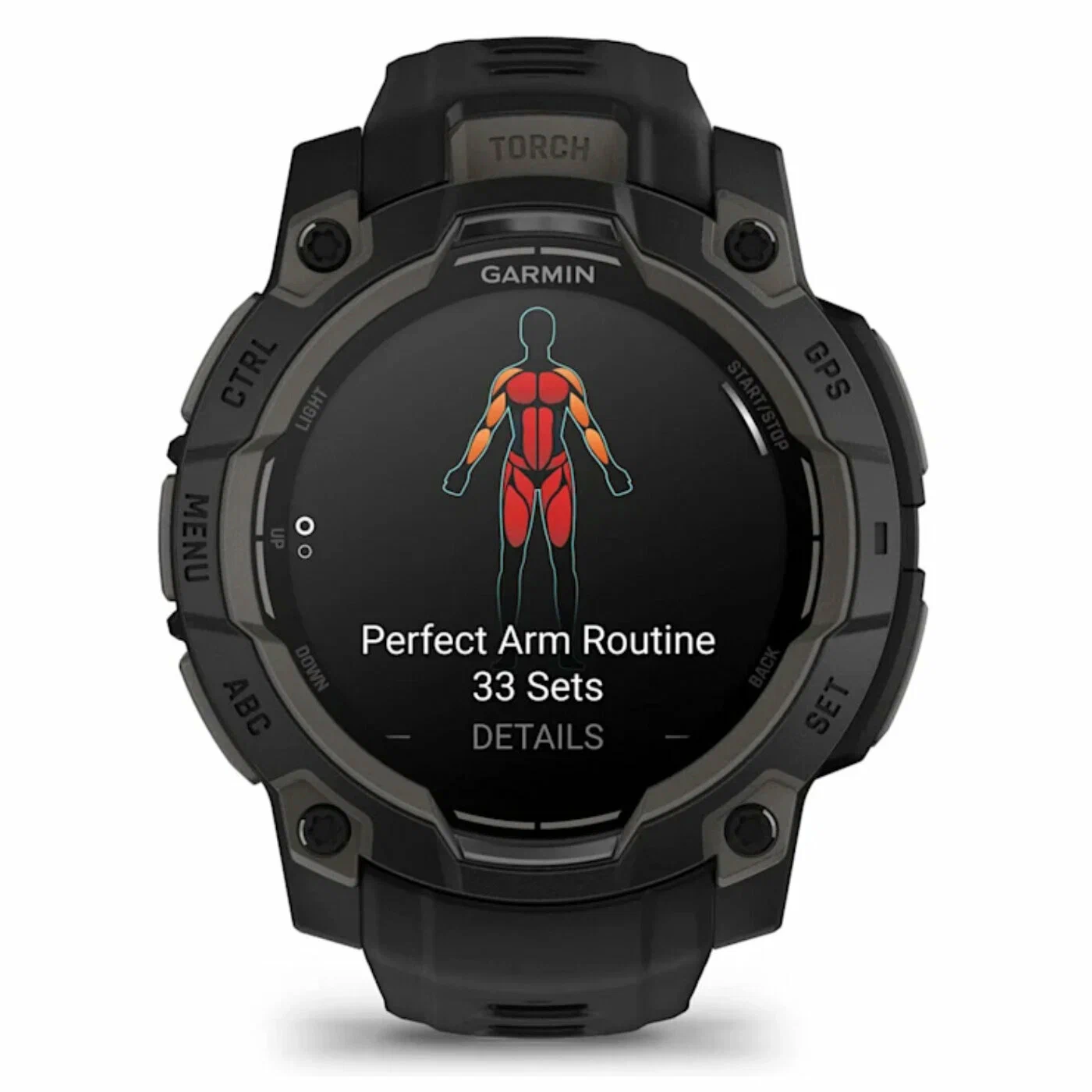 Умные часы Garmin Instinct 3 – 45 mm, AMOLED Black with black band (010-02936-00) изображение 3