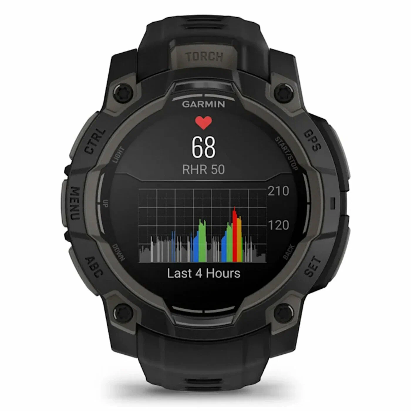 Умные часы Garmin Instinct 3 – 45 mm, AMOLED Black with black band (010-02936-00) изображение 7