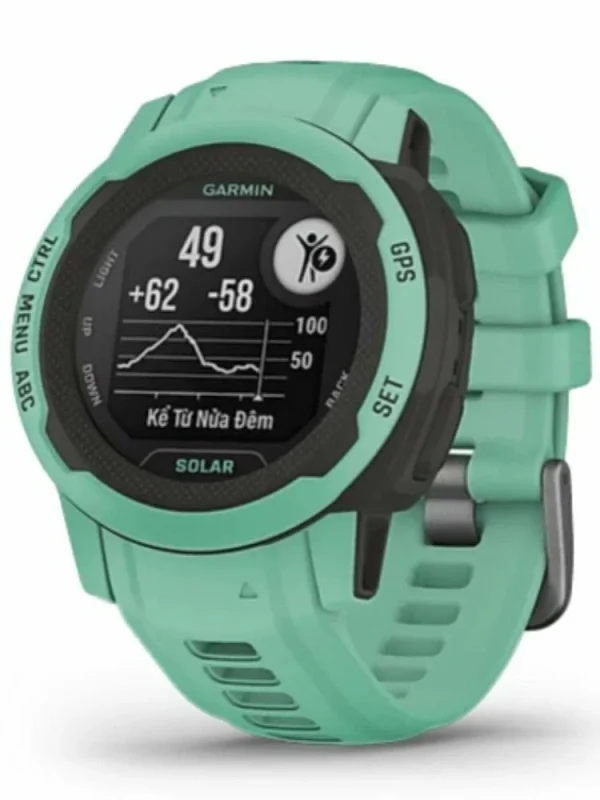 Умные часы Garmin Instinct 3 45 mm AMOLED Neo Tropic 010-02936-01 изображение 1