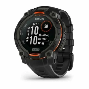 Умные часы Garmin Instinct 3 45 mm Solar Black with Black Band 010-02934-00 изображение 1