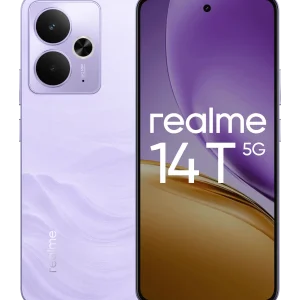 Смартфон realme 14T 5G 8/128 ГБ Ростест (EAC), Dual nano SIM, фиолетовый/purple RU изображение 1