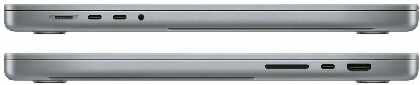 Ноутбук MacBook Pro 16 дюймов (M1 Pro/16/1Tb) MK193 Space Grey RU изображение 7