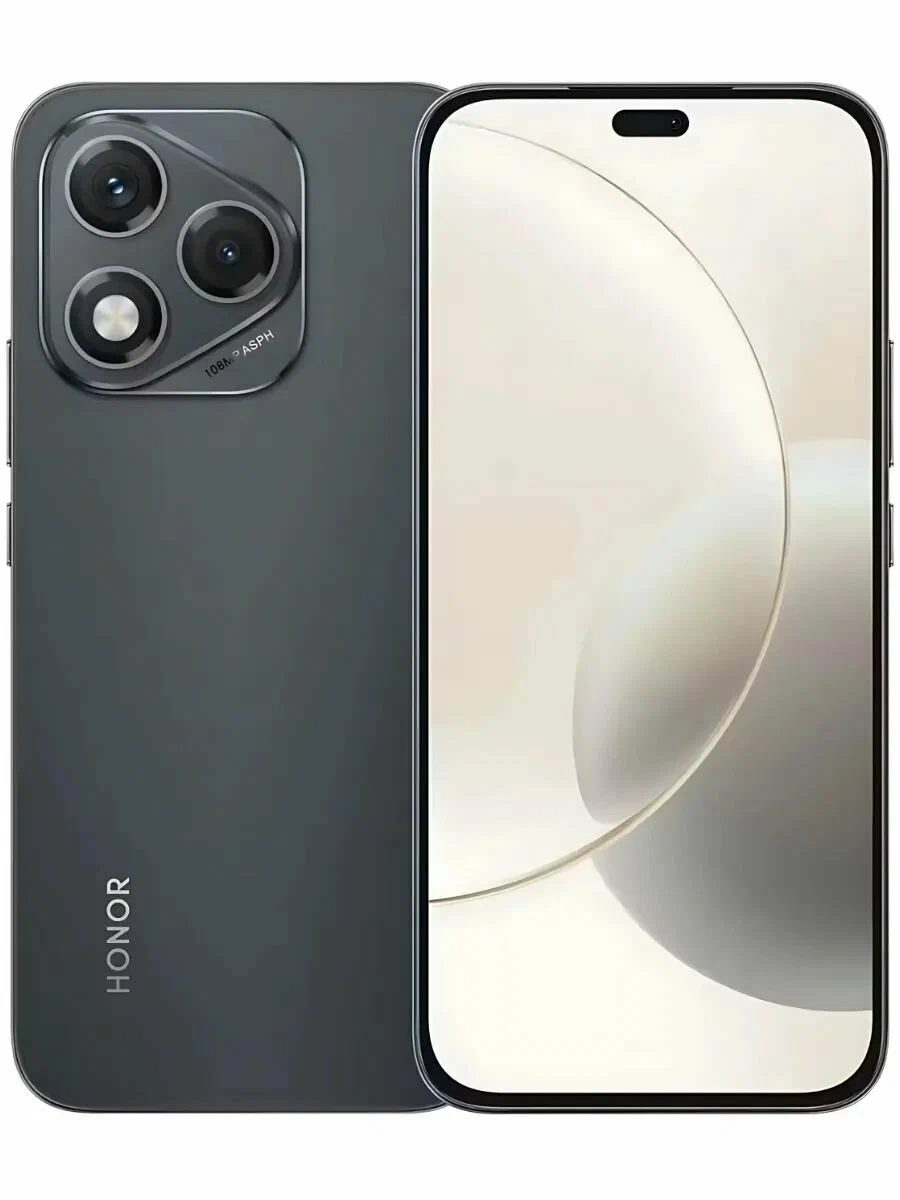 Смартфон Honor 400 lite 8/256GB Черный, AMOLED, Android 15, NFС изображение 2