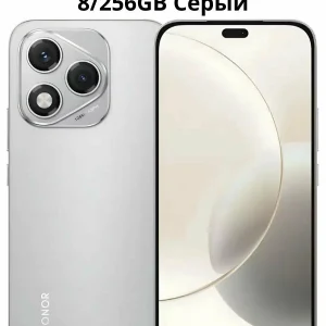 Смартфон Honor 400 lite 8/256GB Серый, AMOLED, Android 15, NFС изображение 1