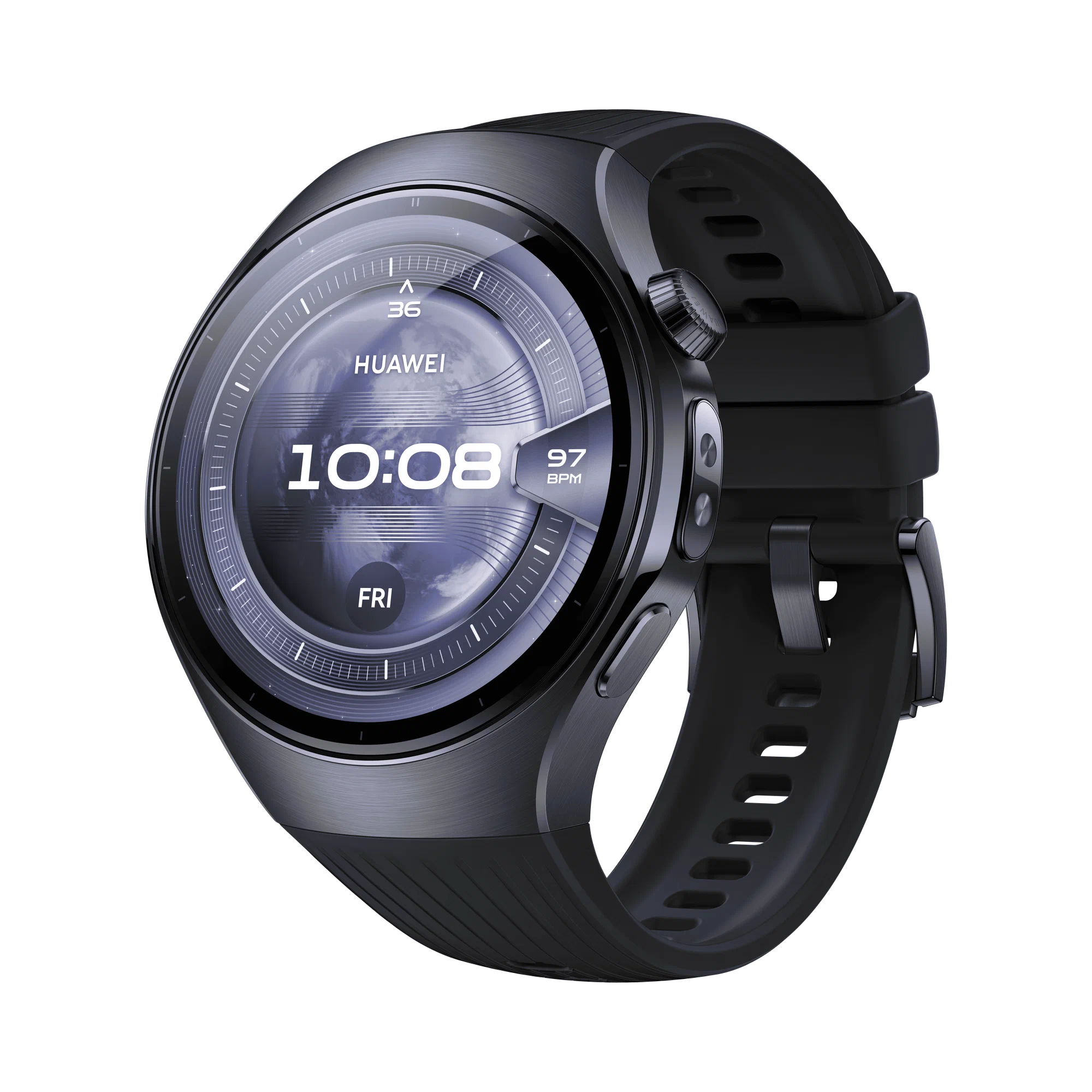 Умные смарт-часы Huawei Watch 5 series 46mm LTE Black (Черные) RU изображение 3