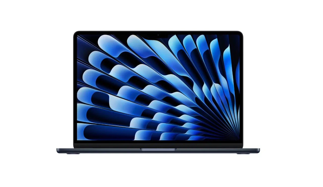 Ноутбук MacBook Air 13" (M4/24/1Tb) Midnight /Z1CY000U3/ Английская клавиатура изображение 1