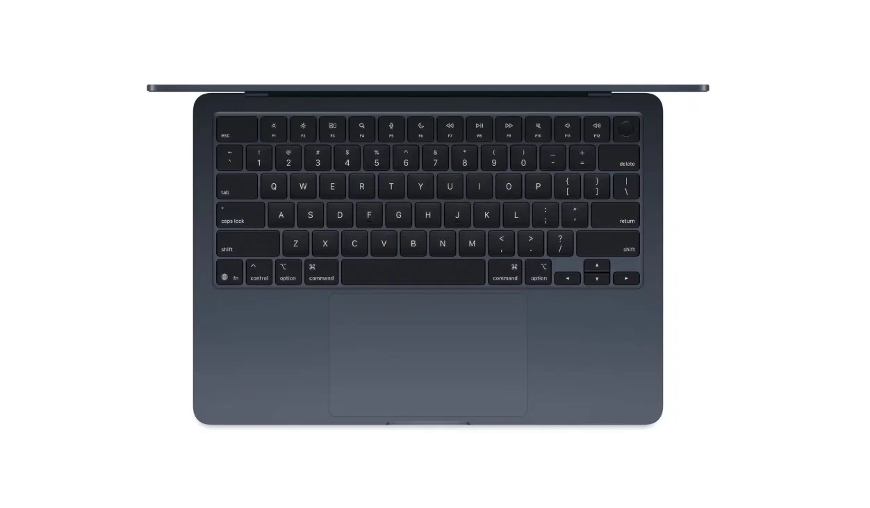 Ноутбук MacBook Air 13" (M4/24/1Tb) Midnight /Z1CY000U3/ Английская клавиатура изображение 2